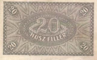 1920. 20f (3x) eltérő színváltozatok T:II,II-