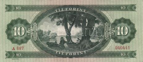 1949. 10Ft (2x) egymás utáni sorszámmal! T:II