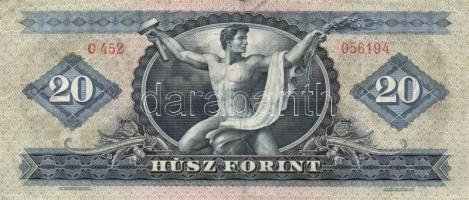 1969. 20Ft (3x) + 980. 20Ft (5x) T:II,II-