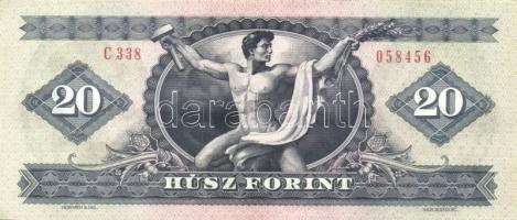 1969. 20Ft (3x) + 980. 20Ft (5x) T:II,II-