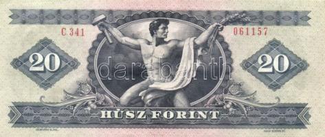 1969. 20Ft (3x) + 980. 20Ft (5x) T:II,II-