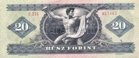 1969. 20Ft (3x) + 980. 20Ft (5x) T:II,II-