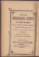 cca 1900 Mákzór imádságos könyv az év minden napjára ford.: Schön József, Schlesinger József. Héber-magyar. Kissé laza egészvászon kötésben / Hebrew Hungarian prayerbook