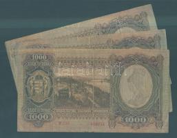 1943. 1000P (3x) T:III,III-