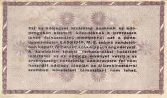 1946. 100.000AP (7x) közte eltérő színváltozatok is T:I,II