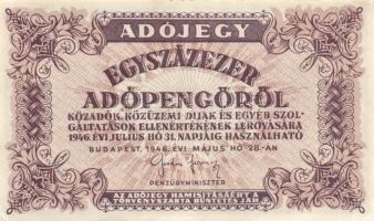 1946. 100.000AP (7x) közte eltérő színváltozatok is T:I,II