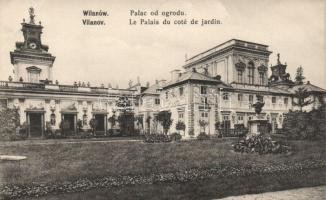 Warsaw Wilanów palace garden