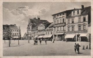 Ostrowo main square with the shop of T. Skrzypczynski (fl)