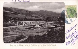 Grdelica by the Nis-Vranje railway line