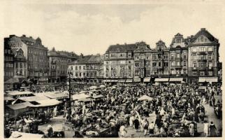 Plzen main square, fair