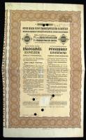 Budapest 1931. "Pesti Hazai Első Takarékpénztár-Egyesület" záloglevele 1000 svájci frankról magyar és német nyelven szárazpescéttel, felülbélyegzéssel