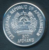 Afganisztán 1986. 500A Ag "XV. Téli Olimpia / Calgary" T:1 Csak 10000db!
Afghanistan 1986....