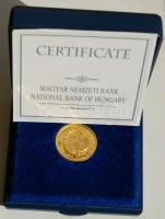 1990. 5000Ft Au "Mátyás király" 6,982g T:PP Csak 10.000db! Eredeti tokban és tanúsítvánnya...