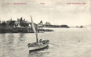 Balatonlelle a Bolyó, Leszik-Wassilievics-villák
