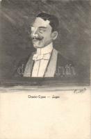 Theatregoer types, artist signed