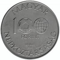 1985. 100Ft "Labdarúgó VB / Mexikó / Térkép" PRÓBAVERET + 100Ft "Labdarúgó VB / Mexik...