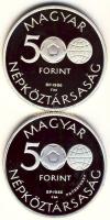 1986. 500Ft Ag "Labdarúgó Vb / Mexikó / Stadion" PRÓBAVERET + 500Ft Ag "Labdarúgó Vb / Mexikó / Stadion" T:PP Csak 50db! R! /  Hungary 1986. 500 Forint Ag "Football World Championship / Mexico / Stadium" TRIAL STRIKE + 500 Forint Ag "Football World Championship / Mexico / Stadium" C:PP Only 50 examples! RARE