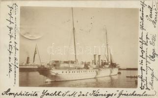 Amphitrite yacht of the Greek king photo