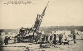 The wreck of the ´Suffren´  by Boulogne-sur-Mer