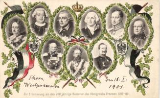 Prussian kingdom anniversary 1901