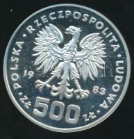 Lengyelország 1983. 500Zl Ag "XXIII. Nyári Olimpia / Los Angeles" PRÓBA T:PP Csak 7000db! ...