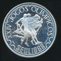 Portugália 1988. 250E Ag "XXIII. Nyári Olimpia" T:PP Portugal 1988. 250 Escudos Ag "Seoul Olympics" C:PP