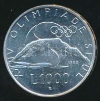 San Marino 1988. 1000L Ag "XXIII. Nyári Olimpia" T:1
San Marino 1988. 1000 Lire Ag "S...