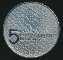 Svájc 1988. 5Fr "XXIII. Nyári Olimpia" T:PP / Switzerland 1988. 5 Francs "Seoul Olympics" C:PP