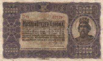 1923. 25000K T:IV restaurált R!