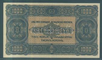 1923. 1000K "Magyar Pénzjegynyomda Rt. Budapest" T:II+