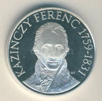 2009. 3000Ft Ag "Kazinczy Ferenc" T:PP Tanúsítvánnyal!