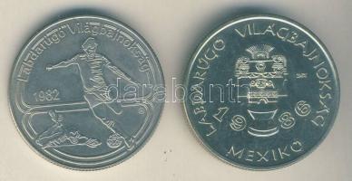 1982. 100Ft "Labdarúgó VB" T:BU + 1986. 100Ft "Labdarúgó VB" T:BU