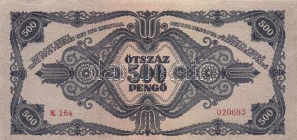 1945. 500P T:I-(a sarkok kissé kopottak)
