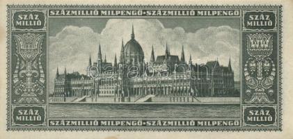 1946. 100.000.000MP (3x) T:I-(kissé foltosak)