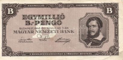 1946. 1.000.000BP (7x) T:II,II-,III