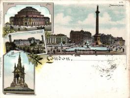 London litho minicard 11.5 × 9 cm