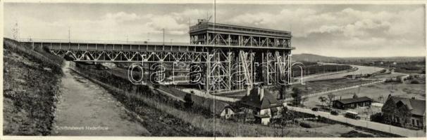 Niederfinow boat lift station panoramacard