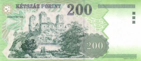 1998. 200Ft "FC" + 2001. 200Ft "FA" + 2003. 200Ft "FB" + 2005. 200Ft &...