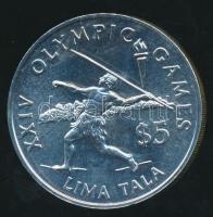 Tokelau-szigetek 1988. 5T Ag "XXIV. Nyári Olimpia" T:BU
Tokelau Islands 1988. 5 Tala Ag &q...
