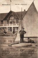 Balatonfüred téli élet