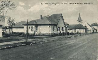 Budapest X. Pongrác úti telep kápolnával