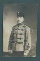 4 db katonai és 1 csendőr fotó. közte keményhátú is