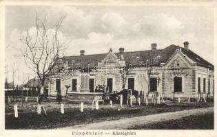 Maroslele (Püspöklele) községháza