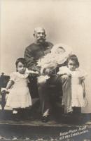 Franz Joseph with grandchildren