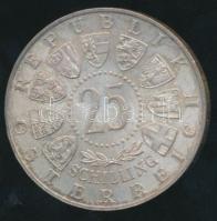 Ausztria 1956. 25Sch Ag "Mozart" T:2 /
Austria 1956. 25 Schilling Ag "Mozart" C:...