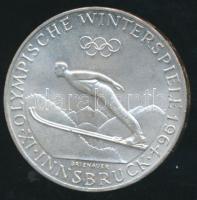 Ausztria 1964. 50Sch Ag "IX. Téli Olimpia Innsbruck" T:2 / Austria 1964. 50 Schilling Ag "Winter Olympics" C:XF