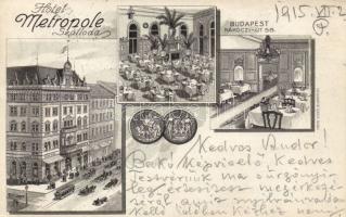 Budapest VII. Metropol Szálloda litho