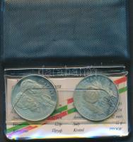 1981. 100Ft + 5L magyar-bolgár közös kiadás "Bulgária 1300 éves" T:PP Eredeti tokban, tanú...