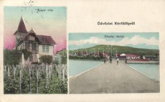 Révfülöp a Krayer-villával