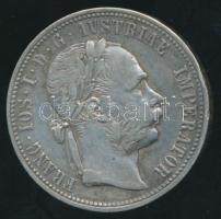 Ausztria 1874. 1Fl Ag T:2- ph. / Austria 1874. 1 Florin Ag C:VF edge error